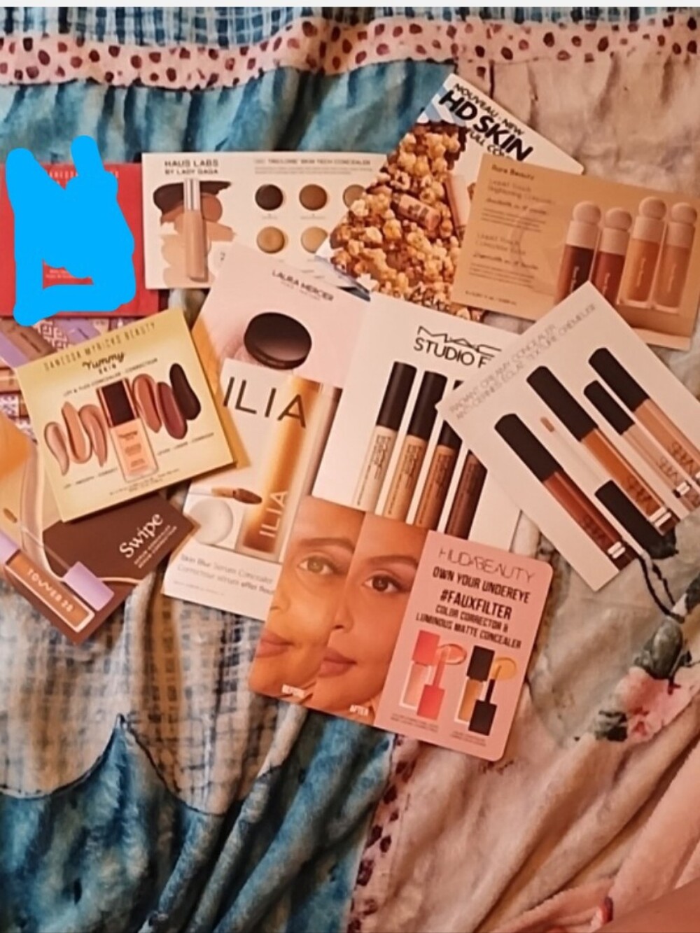 Sephora Assorted Makeup Sample Cards - Concealer Samples Bundle - Picture 2 of 2